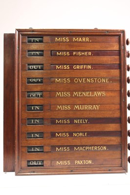 Lot 3 - An unusual late Victorian/Edwardian mahogany...