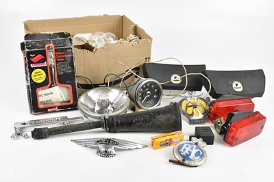 Lot 2004 - A collection of assorted car parts and...