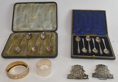 Lot 1055 - WILLIAM HUTTON & SONS LTD; a cased set of six...
