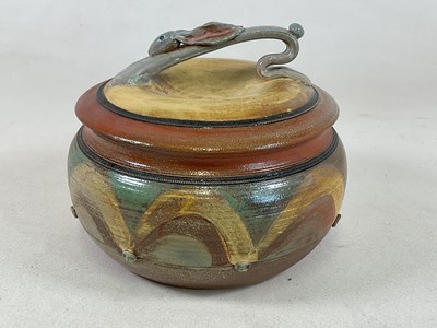 Lot 196 - ROWENA KINSMAN: a salt glazed serving tureen...