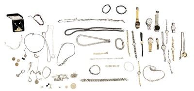 Lot 1360 - A quantity of mostly modern costume jewellery...