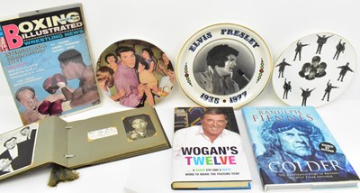 Lot 317 - CELEBRITY RELATED COLLECTIBLES; to include a...