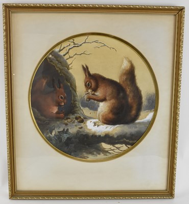 Lot 223 - HARRY BRIGHT (1846-1895); a circular...
