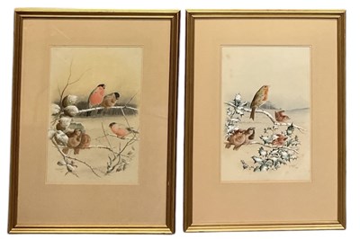 Lot 162 - HARRY BRIGHT (1846-1895); a pair of...