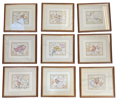 Lot 215 - A set of nine prints of 19th century plates of...