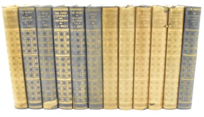 Lot 404 - H G WELLS; a collection of twelve books, all...
