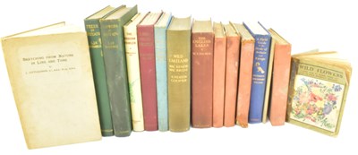 Lot 405 - A collection of vintage books relating to wild...