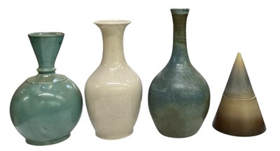 Lot 499 - DAVID ALLNATT; a modern contemporary conical...