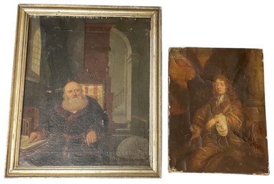 Lot 216 - UNATTRIBUTED; a 19th century oil on canvas,...