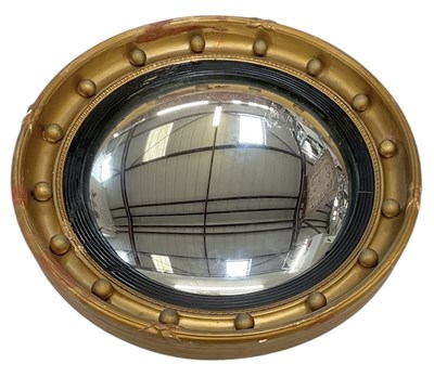 Lot 73 - An early to mid 20th century circular gilt...
