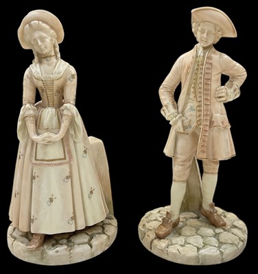 Lot 474 - JAMES HADLEY (1837-1903) FOR ROYAL WORCESTER;...