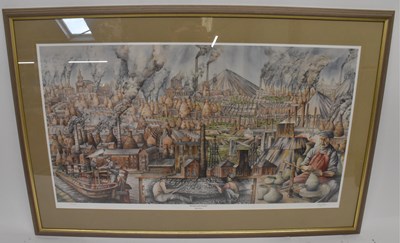 Lot 286 - PHILIP GIBSON; a signed limited edition print,...