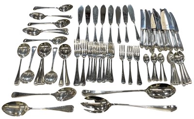 Lot 1019 - A quantity of modern silver plated flatware...