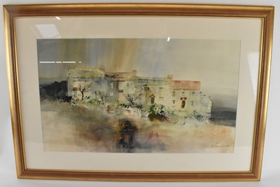 Lot 190 - COLIN KENT (born 1934); watercolour, abstract...