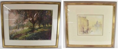 Lot 209 - DEBRA MANIFOLD (1961-2002); pastel, 'Autumn...