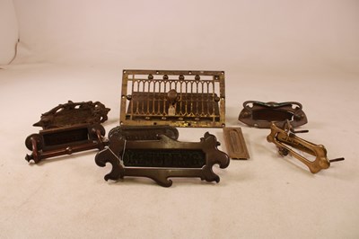 Lot 1119 - A group of 19th and early 20th century door...