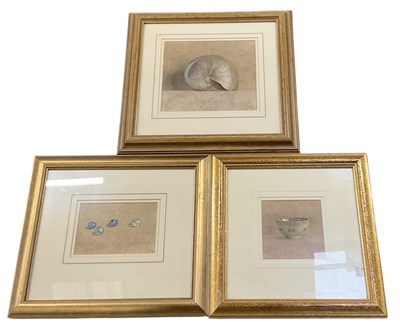 Lot 230 - SUE READ; watercolour, still life of mother of...