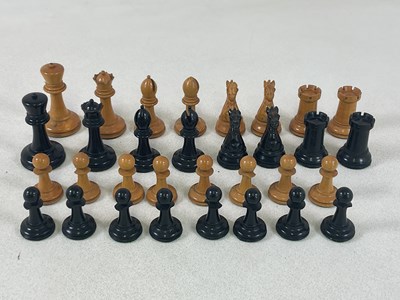 Lot 1014 - STAUNTON; an early 20th century weighted...