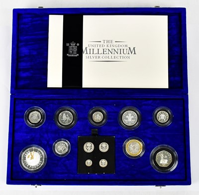 Lot 961 - The United Kingdom Millennium Silver...