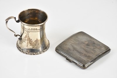 Lot 1506 - FRED H ADAMS & CO; a George V hallmarked...