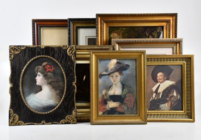 Lot 462 - A collection of decorative prints, two...