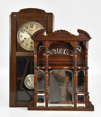 Lot 2366 - An early 20th century wall clock, with...