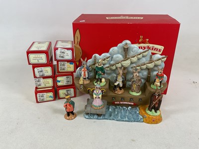 Lot 206 - ROYAL DOULTON; eight Bunnykins figures from...
