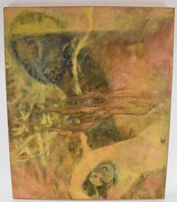 Lot 231 - JUDITH G KING; oil on canvas, 'In the Marsh!',...