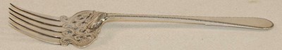 Lot 350 - JOHN STONE; a Victorian hallmarked silver...