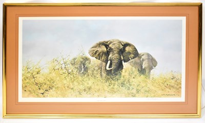 Lot 723 - DAVID SHEPHERD (1931-2017); a print, 'Three...