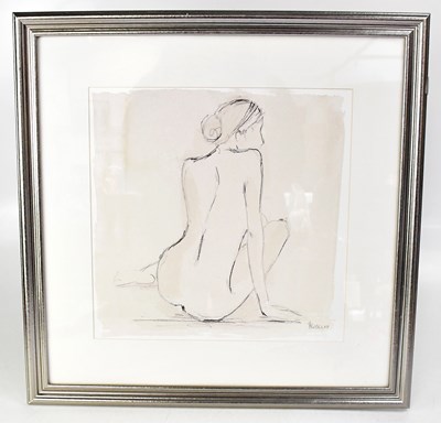 Lot 726 - AFTER SABRINA ROSCINO; print, sketch of a nude...