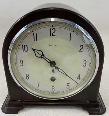 Lot 112 - DAMBUSTERS; a Smiths brown bakelite Art Deco...