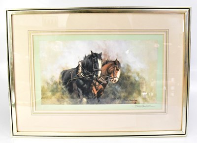 Lot 722 - DAVID SHEPHERD (1931-2017); a print, 'Captain...