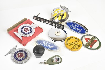Lot 2003 - MOTORING INTEREST; a collection of vintage...