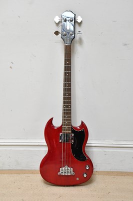 Lot 1049 - EPIPHONE; an EB-0 CH electric bass guitar,...