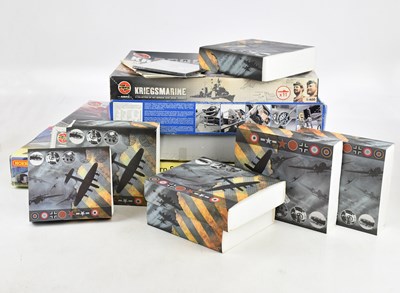 Lot 614 - AIRFIX; a Super Marine Spitfire MK5B and a...