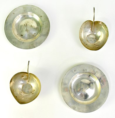 Lot 819 - CARR'S OF SHEFFIELD; a pair of small dishes,...