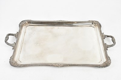 Lot 1454 - H QUIBELL & SON; a George VI hallmarked silver...
