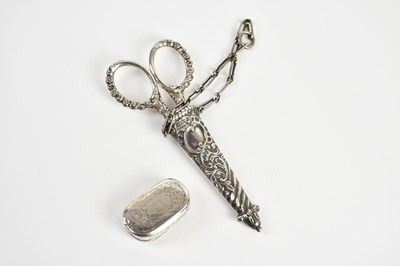 Lot 1573 - JOSEPH WILLMORE; a George III hallmarked...