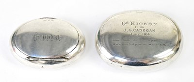 Lot 947 - GEORGE UNITE; a George V hallmarked silver...