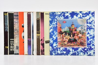 Lot 1219 - THE ROLLING STONES; thirteen albums on Decca...