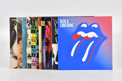 Lot 1222 - THE ROLLING STONES; twelve albums comprising...