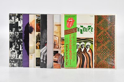 Lot 1223 - THE ROLLING STONES; eight albums relating to...
