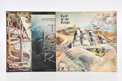 Lot 1227 - J R R TOLKIEN; three albums comprising The...
