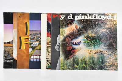 Lot 1230 - PINK FLOYD; eight albums comprising A...