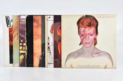 Lot 1231 - DAVID BOWIE; ten albums comprising Never Let...