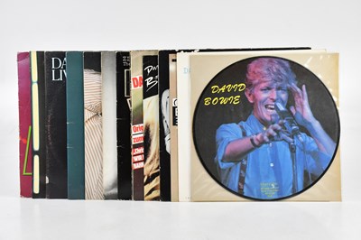 Lot 1232 - DAVID BOWIE; seven live and compilation ablums...