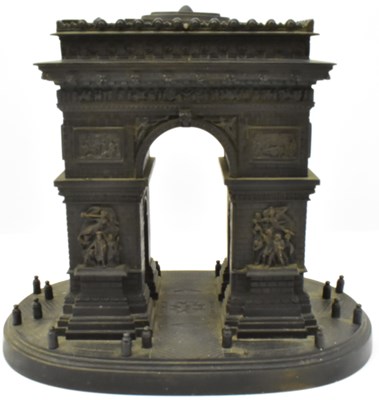 Lot 312 - A 19th century Grand Tour library model...