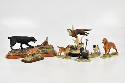 Lot 112 - BORDER FINE ARTS; a collection of seven...