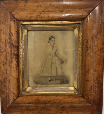 Lot 399 - S MARDON; a 19th century pencil sketch study...